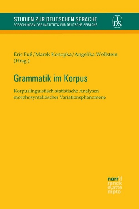 Grammatik im Korpus - 