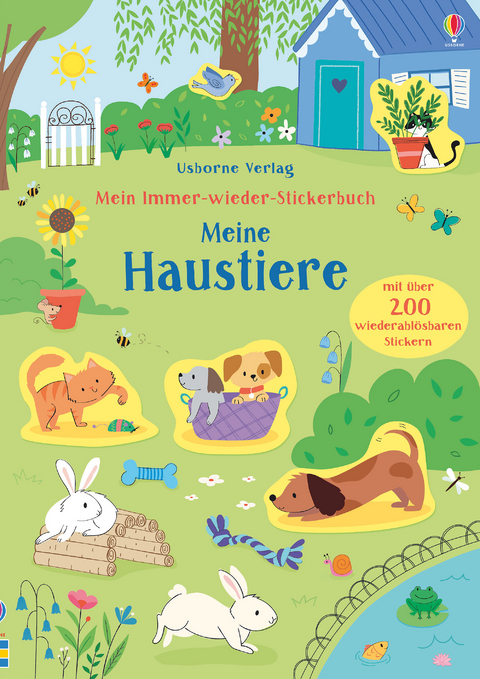 Mein Immer-wieder-Stickerbuch: Meine Haustiere - Hannah Watson