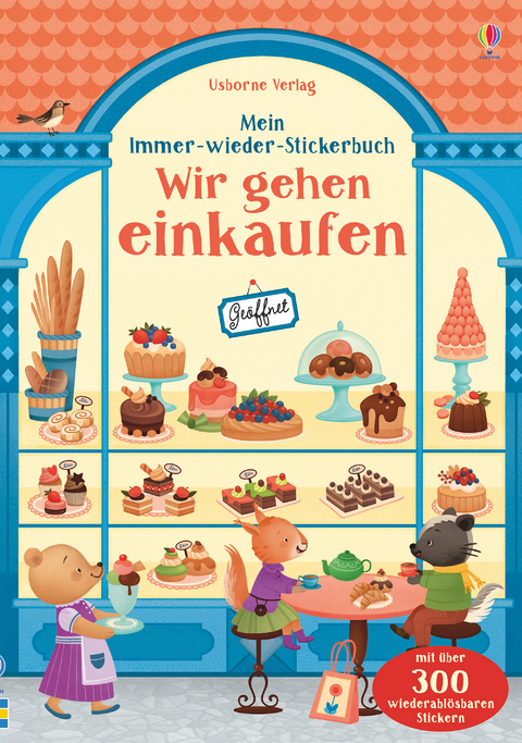 Mein Immer-wieder-Stickerbuch: Wir gehen einkaufen - Abigail Wheatley