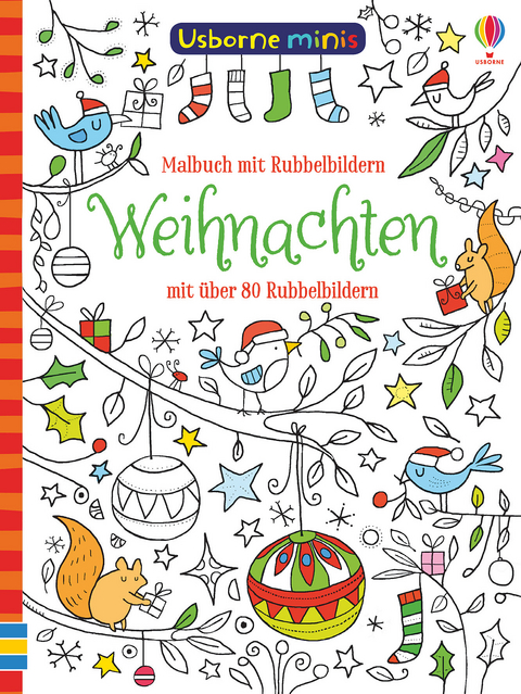 Usborne Minis - Malbuch: Weihnachten - Kirsteen Robson