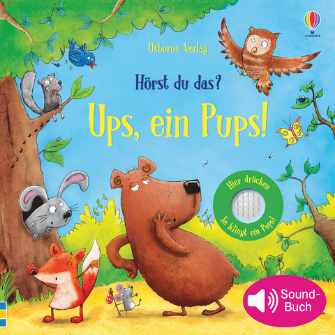 Hörst du das? Ups, ein Pups!, m. Soundeffekten - Sam Taplin