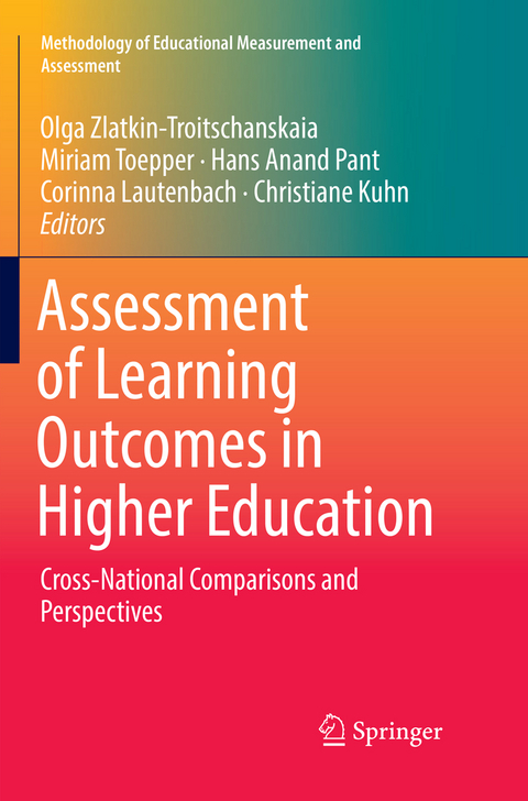 Assessment of Learning Outcomes in Higher Education - 