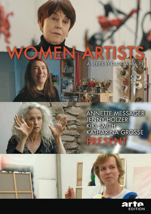 DVD Women Artists. Annette Messager, Jenny Holzer, Kiki Smith, Katharina Grosse