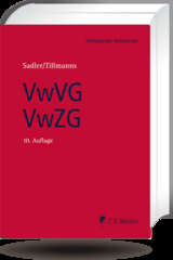 Verwaltungs-Vollstreckungsgesetz/Verwaltungszustellungsgesetz, VwVG/VwZG - Tillmanns, Reiner; Tillmanns, Reiner; Bätge, Frank; Kremer, Eva-Maria; Olthaus, Christian; Thiel, Markus; Sadler, Gerhard