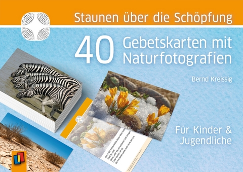 Staunen über die Schöpfung – 40 Gebetskarten mit Naturfotografien - Bernd Kreissig