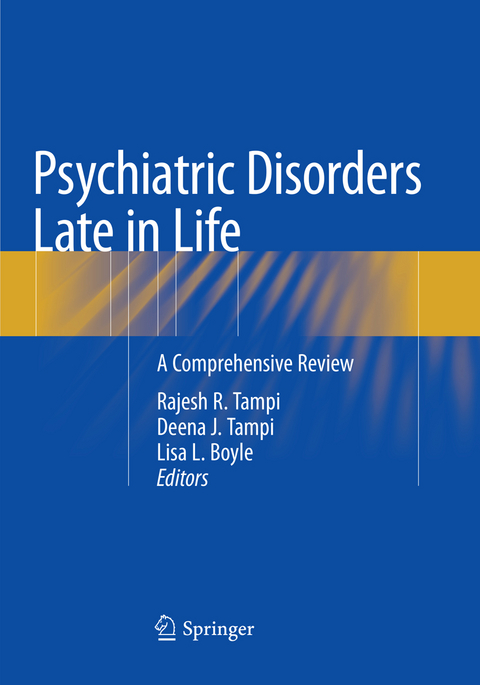 Psychiatric Disorders Late in Life - 