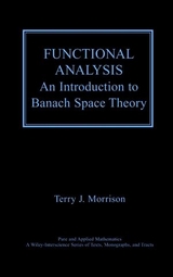 Functional Analysis - Terry J. Morrison