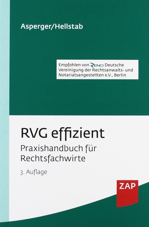 RVG effizient - Ingeborg Asperger, Heinrich Hellstab