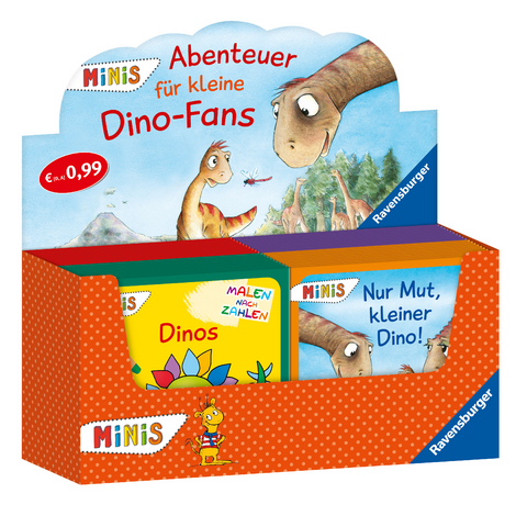 Verkaufs-Kassette "Ravensburger Minis 118 - Abenteuer für kleine Dino-Fans"