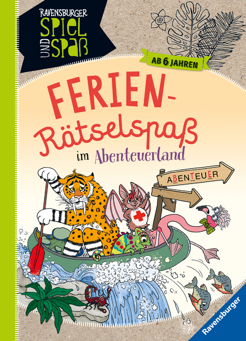 Ferien-Rätsel-Spaß im Abenteuerland - James Gollert, Martine Richter