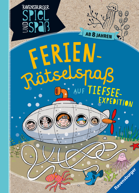 Ferien-Rätselspaß auf Tiefsee-Expedition - Martine Richter