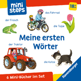 ministeps: Mein erster Bücher-Würfel: Meine ersten Wörter (Bücher-Set) - Ina Milk