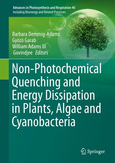 Non-Photochemical Quenching and Energy Dissipation in Plants, Algae and Cyanobacteria - 