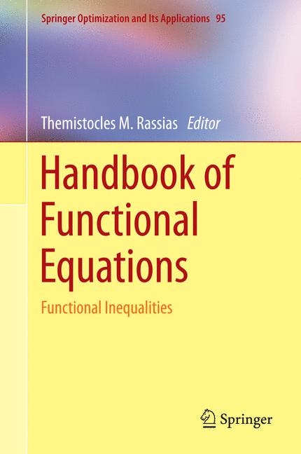 Handbook of Functional Equations - 