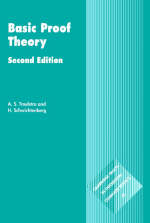 Basic Proof Theory -  H. Schwichtenberg,  A. S. Troelstra