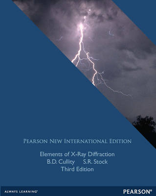 Elements of X-Ray Diffraction: Pearson New International Edition PDF eBook -  S.R. Stock