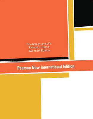 Psychology and Life -  Richard J. Gerrig