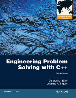 Engineering Problem Solving with C++ International Edition PDF eBook -  Delores M Etter,  Jeanine A. Ingber