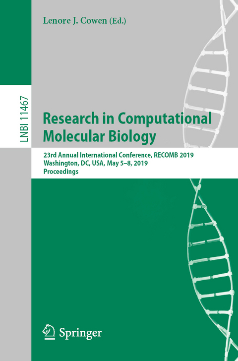 Research in Computational Molecular Biology - 