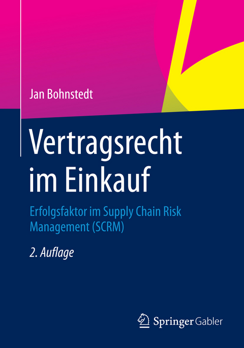 Vertragsrecht im Einkauf - Jan Bohnstedt