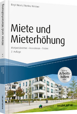 Miete und Mieterhöhung - inkl. Arbeitshilfen online - Noack, Birgit; Westner, Martina