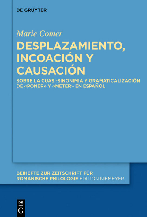 Desplazamiento, incoación y causación - Marie Comer