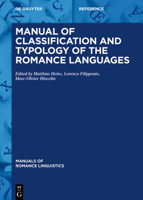 Manual of Classification and Typology of the Romance Languages - 