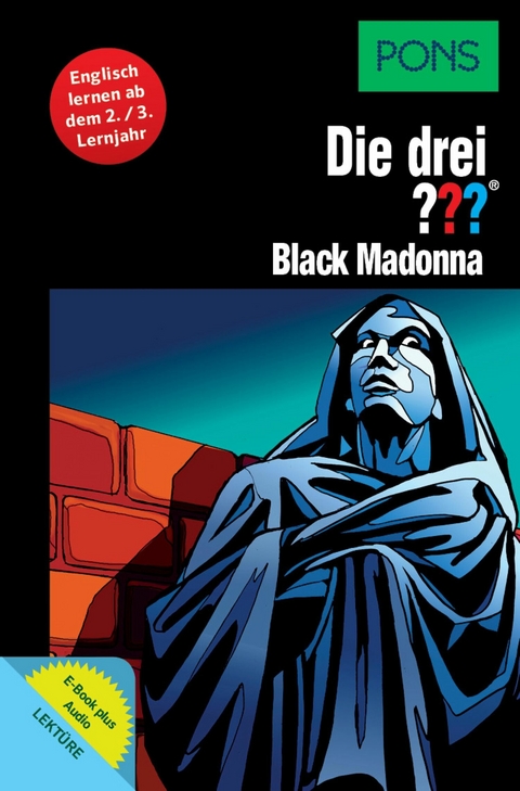 PONS Die drei ??? Fragezeichen Black Madonna mit Audio - Astrid Vollenbruch