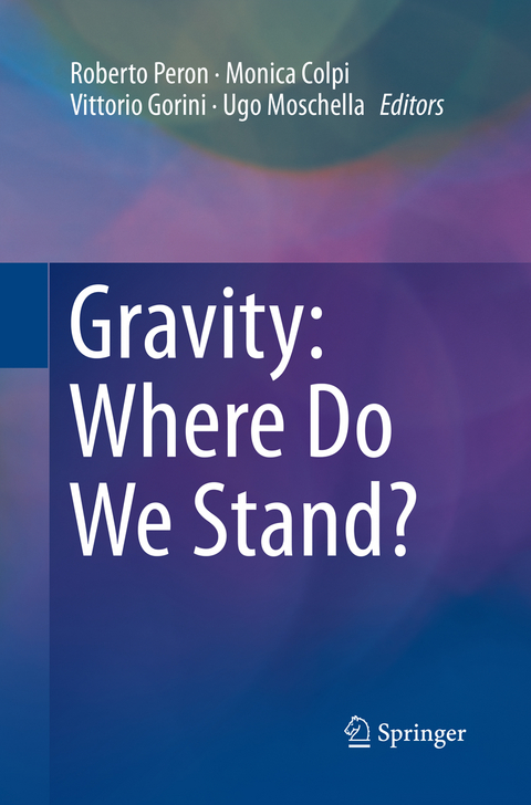 Gravity: Where Do We Stand? - 