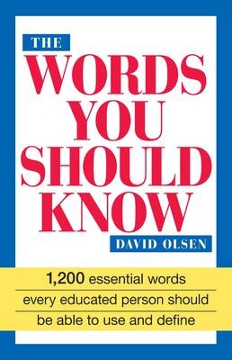 Words You Should Know -  David Olsen