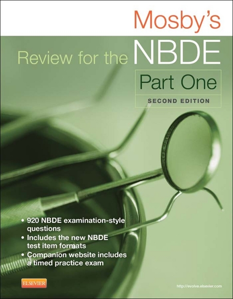 Mosby's Review for the NBDE Part I - E-Book -  Mosby