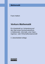 Vorkurs Mathematik - Hettlich, Frank