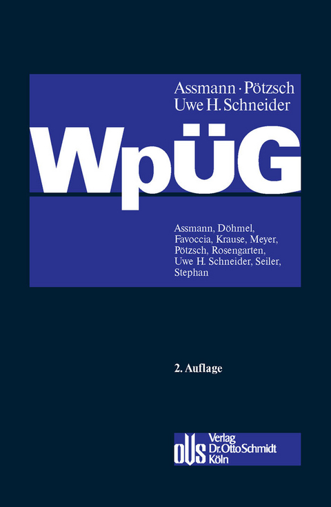 Wertpapiererwerbs- und Übernahmegesetz - 