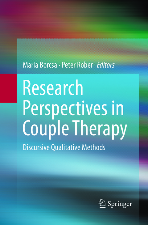 Research Perspectives in Couple Therapy - 