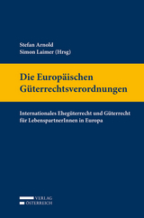 Die Europäischen Güterrechtsverordnungen - 