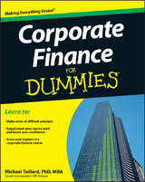 Corporate Finance For Dummies -  Michael Taillard