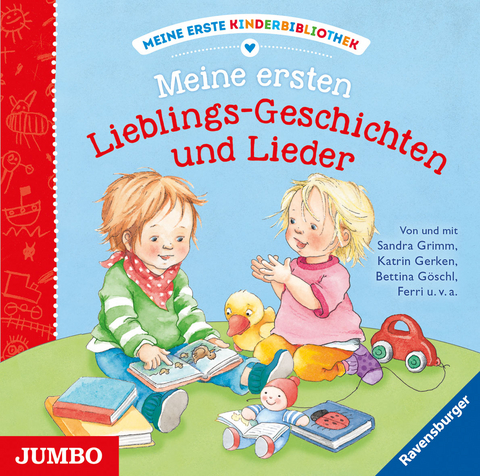 Meine erste Kinderbibliothek. Meine ersten Lieblings-Geschichten und Lieder - Sandra Grimm