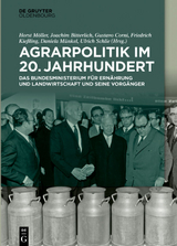 Agrarpolitik im 20. Jahrhundert - 