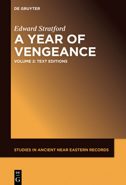 A Year of Vengeance - Edward Stratford