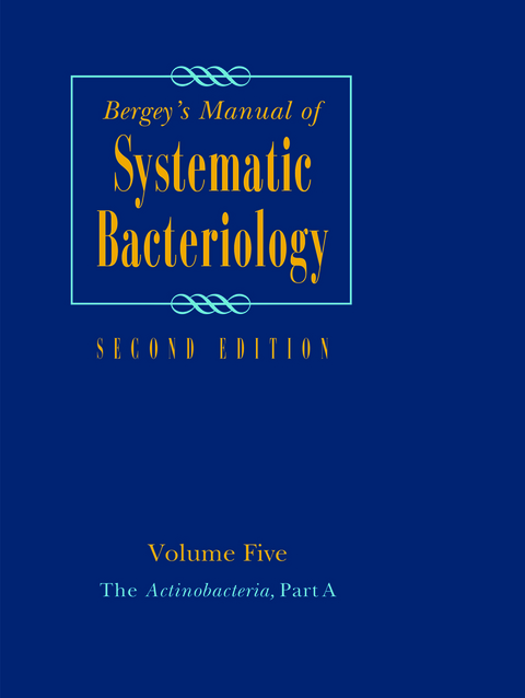 Bergey's Manual of Systematic Bacteriology - 