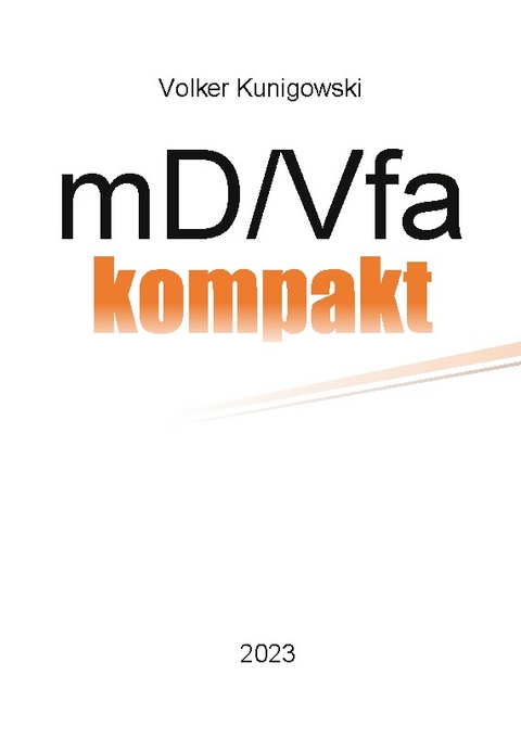 mD/Vfa kompakt - Volker Kunigowski