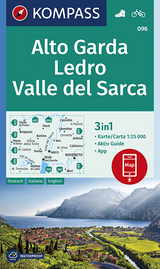 KOMPASS Wanderkarte Alto Garda, Ledro, Valle del Sarca - KOMPASS-Karten GmbH