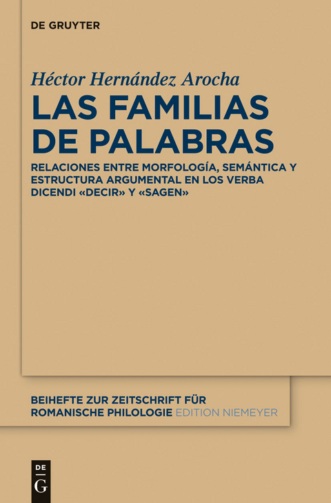 Las familias de palabras -  Héctor Hernández Arocha