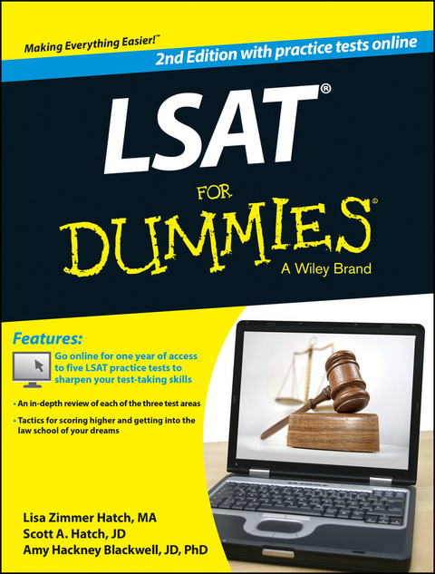 LSAT For Dummies (with Free Online Practice Tests) -  Amy Hackney Blackwell,  Lisa Zimmer Hatch,  Scott A. Hatch