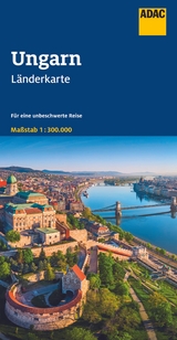 ADAC Länderkarte Ungarn 1:300.000