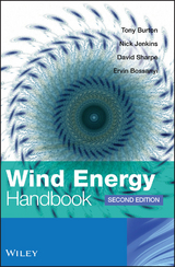 Wind Energy Handbook - Tony Burton, Nick Jenkins, David Sharpe, Ervin Bossanyi