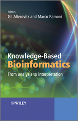 Knowledge-Based Bioinformatics - 