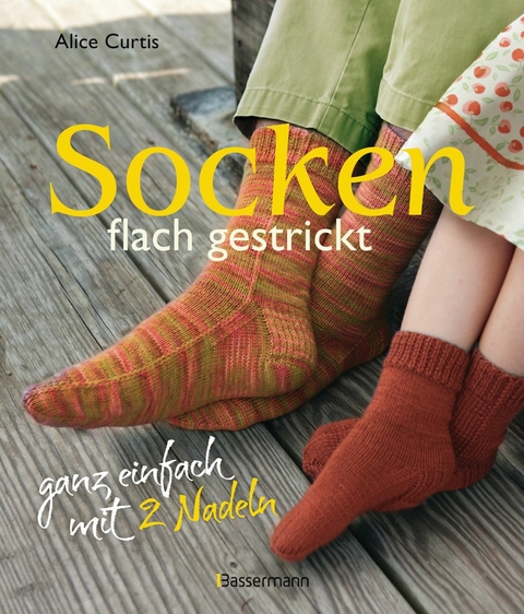 Socken flach gestrickt -  Alice Curtis