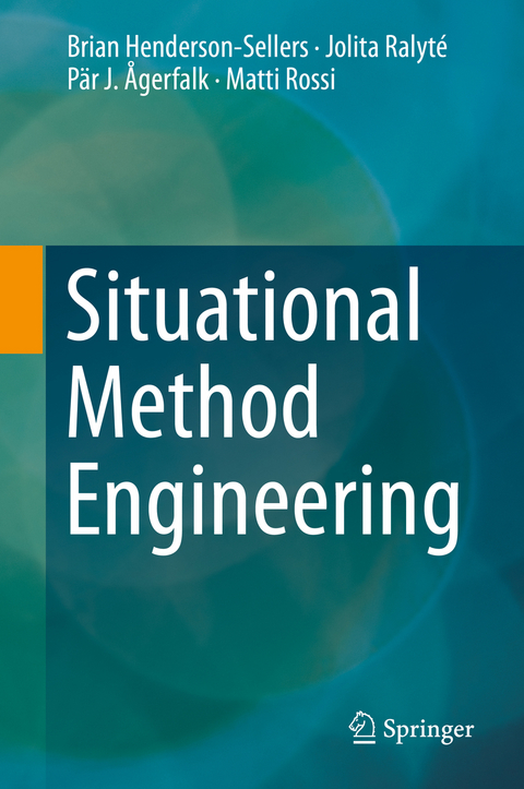 Situational Method Engineering - Brian Henderson-Sellers, Jolita Ralyté, Pär J. Ågerfalk, Matti Rossi