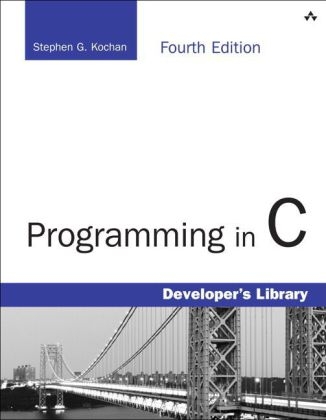 Programming in C -  Stephen G. Kochan